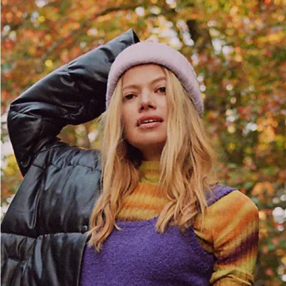 NWT Anthropologie Lilac Beanie - Picture 8 of 8